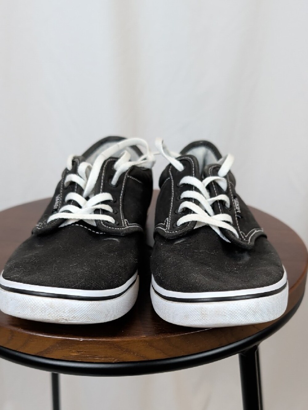 Vans Atwood Low Black Canvas Skate Shoes Sneakers Size 9 - Picture 5 of 9